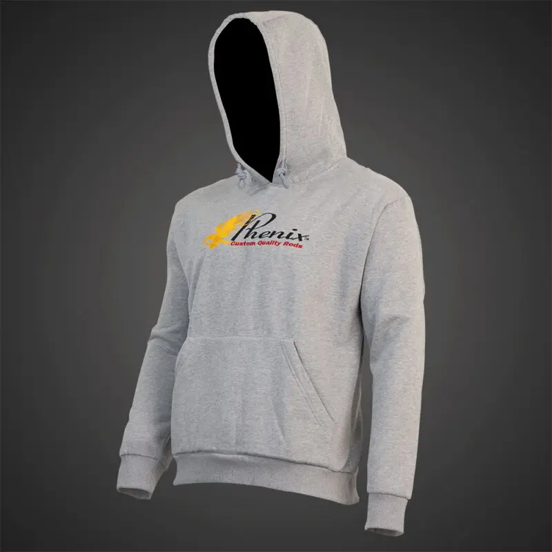 Phenix Embroidering Hoodie - Gray