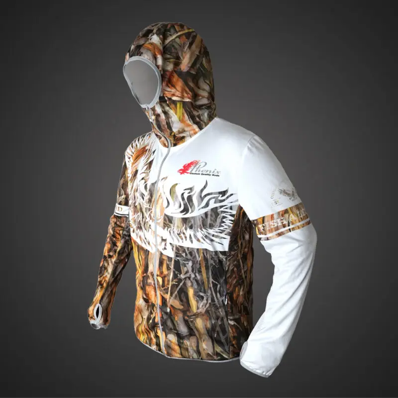 Phenix Lightweight Camo Hoodie Zip up