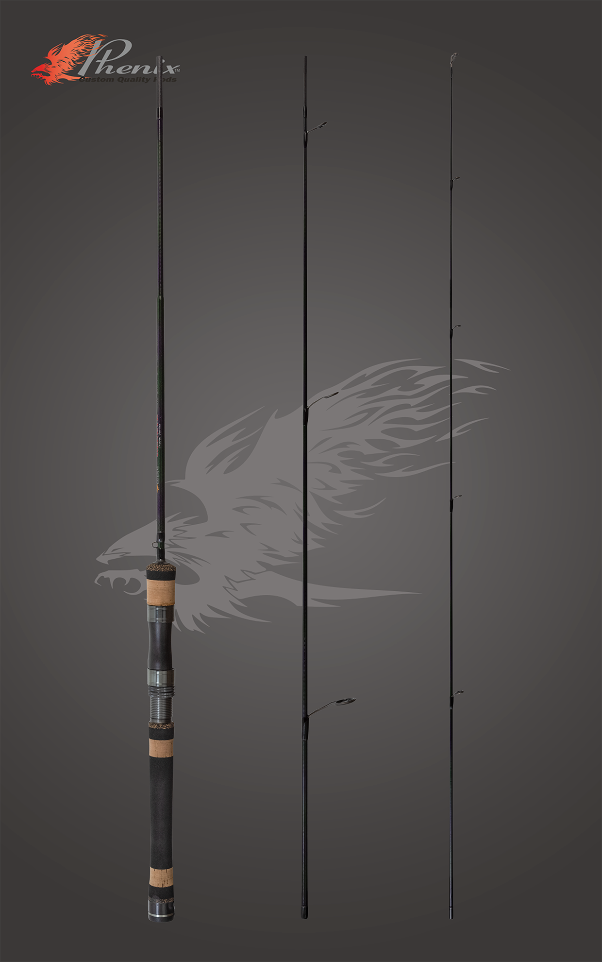 PHENIX RODS - Black Diamond Surf Series - Spinning