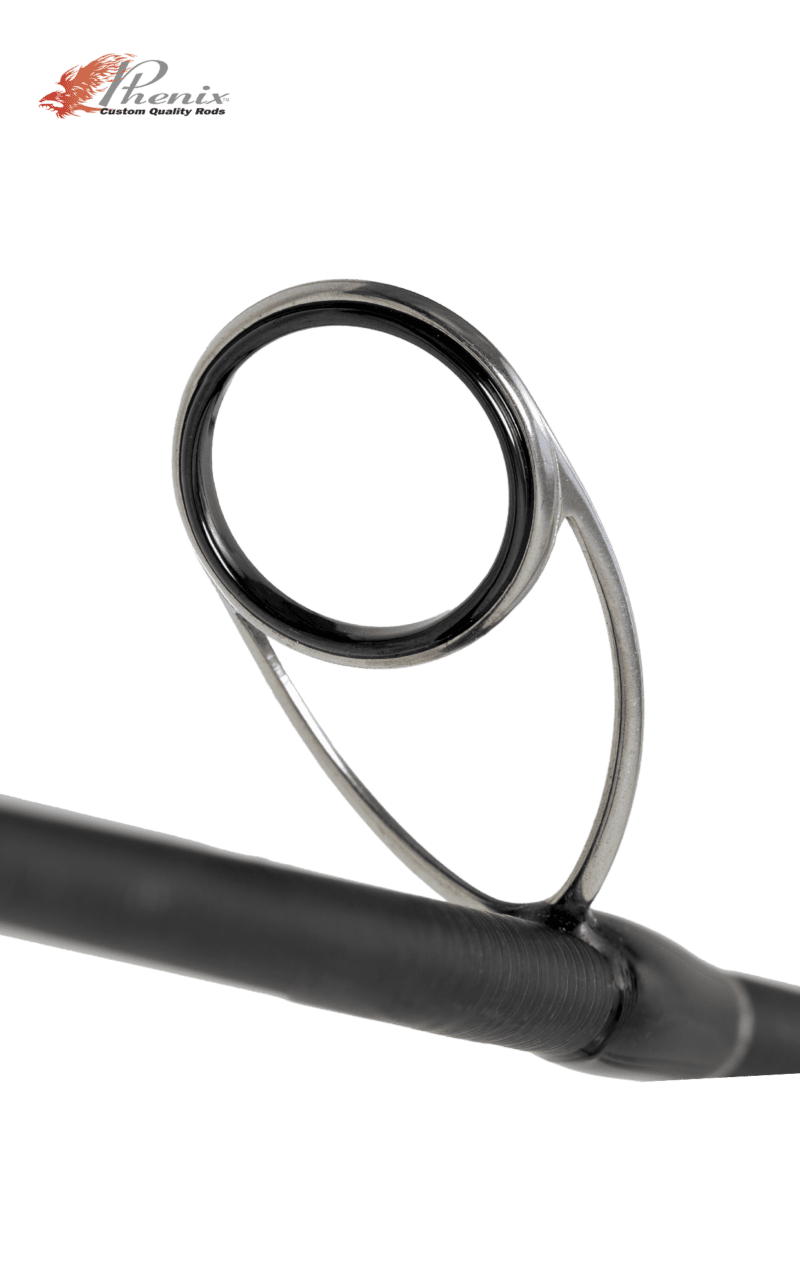 Chrome Spining Rods PHENIX RODS - Black Chrome Series - Spinning