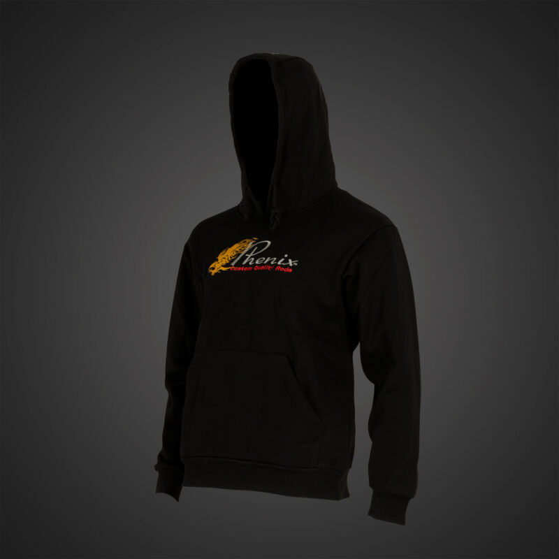 Phenix Embroidering Hoodie - Black