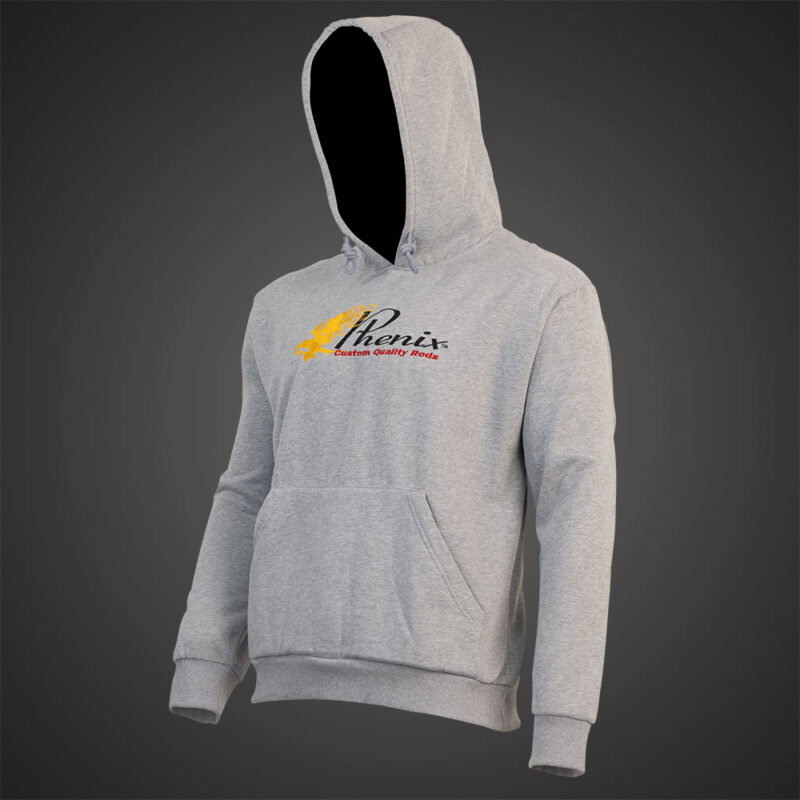 Phenix Embroidering Hoodie - Gray